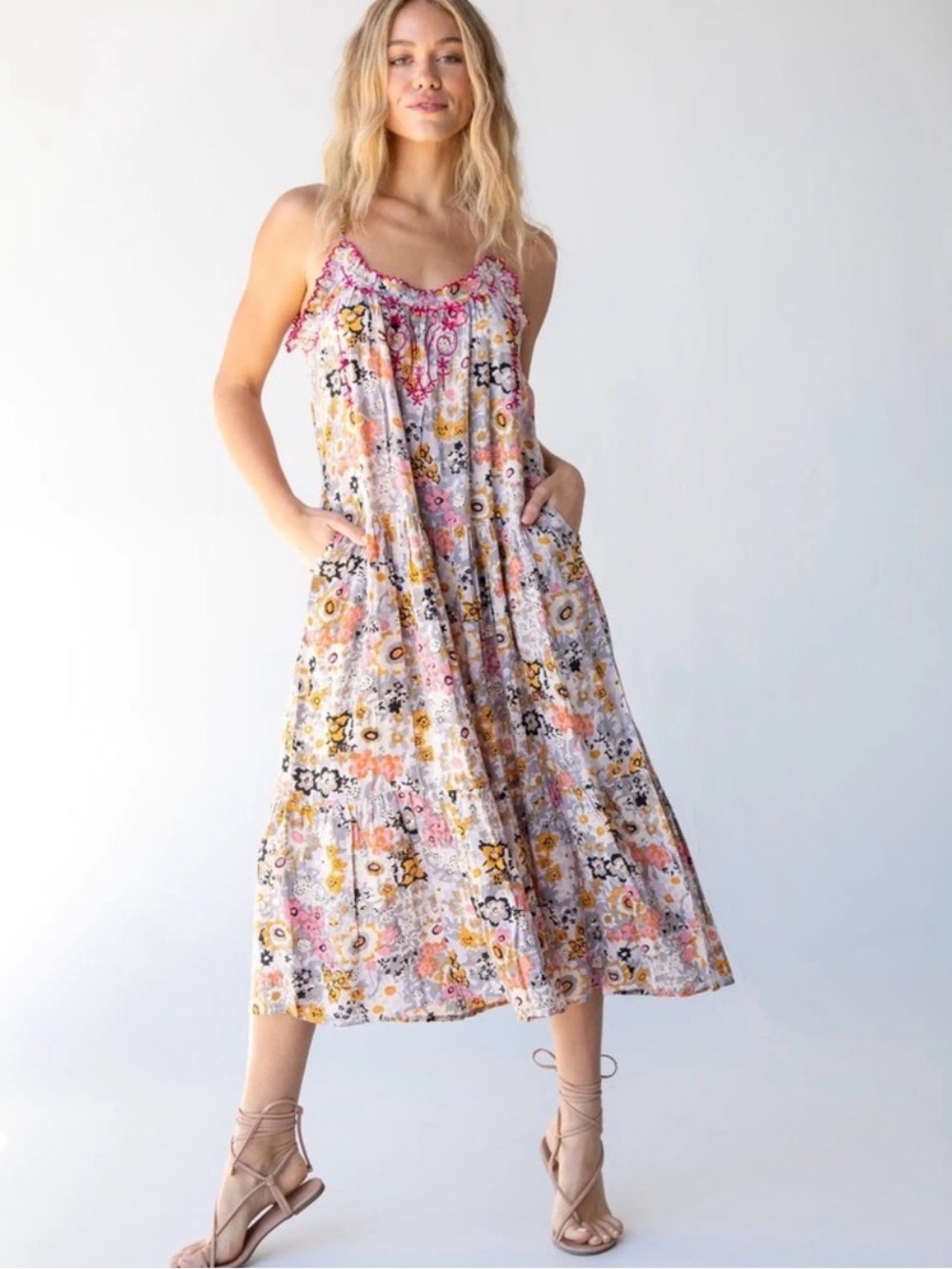 Natural Life Harley Midi Dress